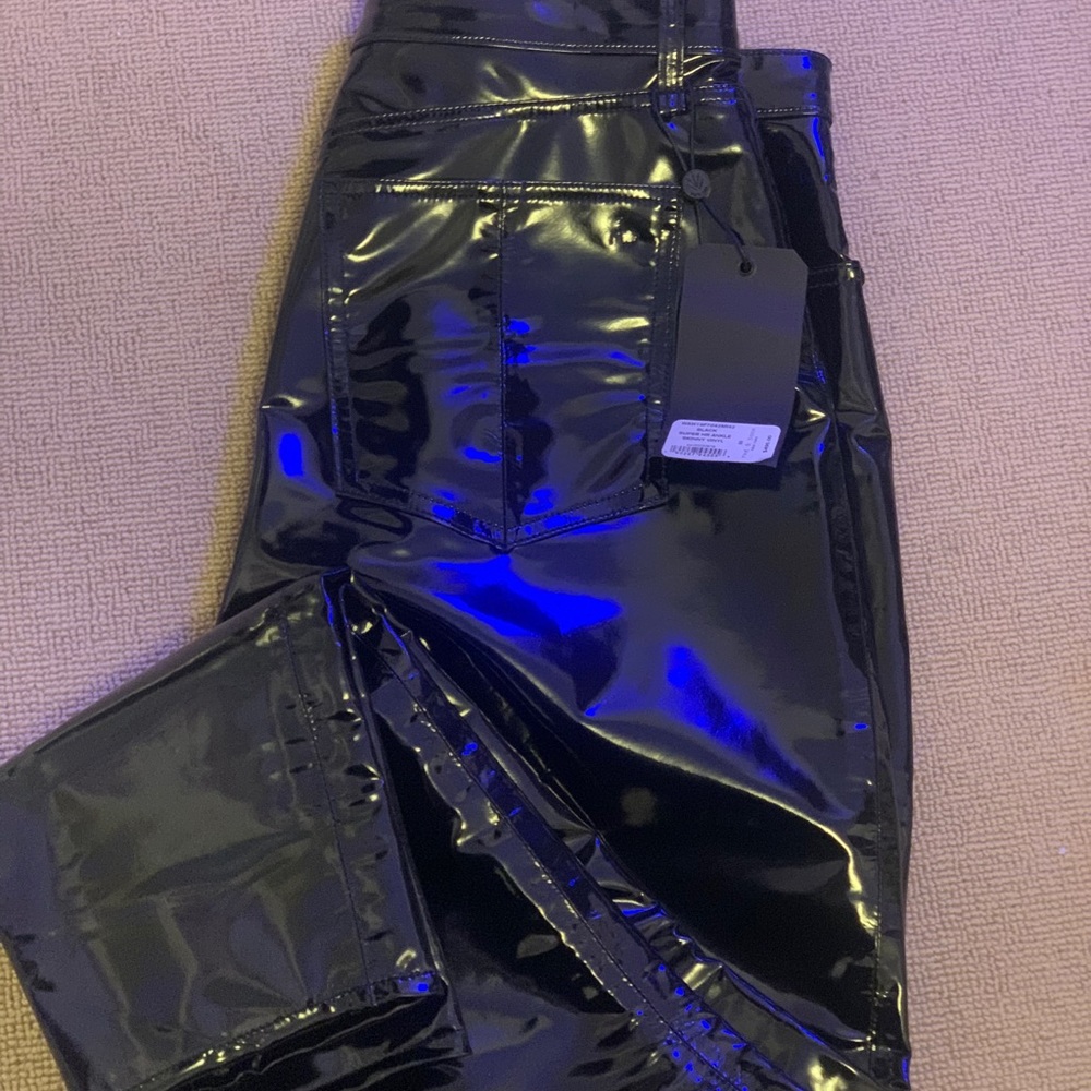 Super HR Ankle Skinny Vinyl